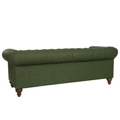 3A Mobilya Green Class Chesterfield - Yeşil