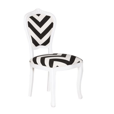 3A Mobilya White Line Oymalı Sandalye