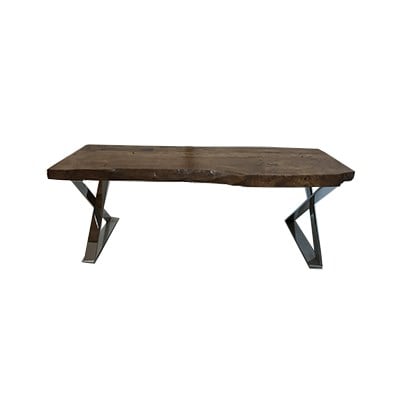 3A Mobilya X Ayak Ağaç Sehpa