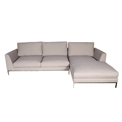 3A Mobilya Grey Modern L Kanepe