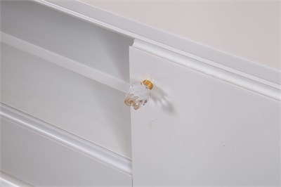 3A Mobilya Beyaz Lake Cilalı Tv Ünitesi - Beyaz