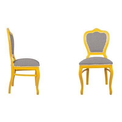 3A Mobilya Yellow Queen Sandalye - Sarı