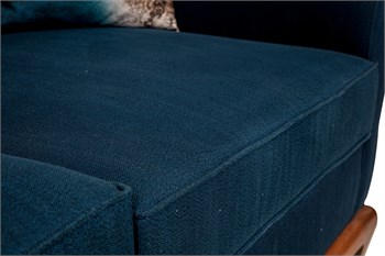 3A Mobilya Dark Blue Case Kanepe - Mavi