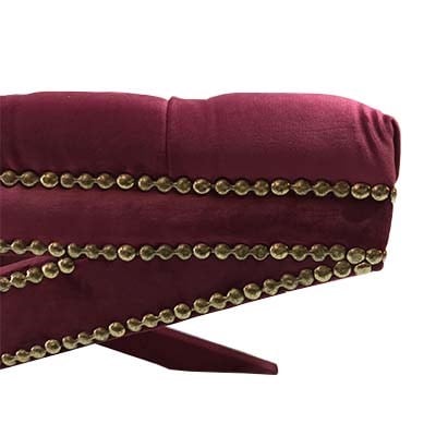 3A Mobilya New Puf - Bordo