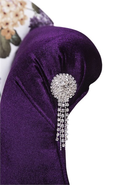 3A Mobilya 2 li Salkım Hanım Mor Josephine