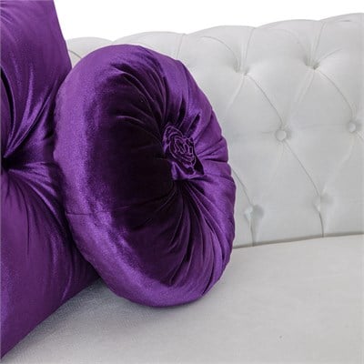 3A Mobilya White Swan Chesterfield Beyaz