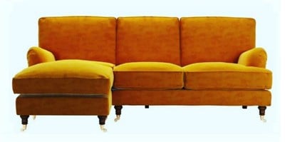 3A Mobilya Modern Sarımsı Kanepe