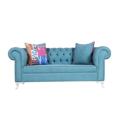 3A Mobilya İkili Modern Chesterfield