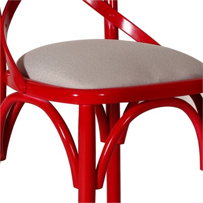 3A Mobilya Kırmızı Kuşaklı Sandalye