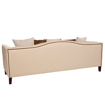 3A Mobilya 3 lü Kanepe - Krem Kahve