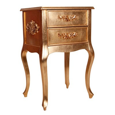 3A Mobilya Lükens Gold Komodin