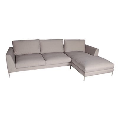 3A Mobilya Grey Modern L Kanepe