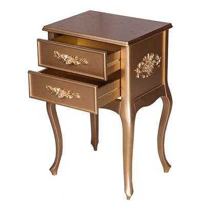 3A Mobilya New Gold Komodin - Altın