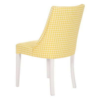 3A Mobilya Yellow World Sandalye - Sarı Beyaz