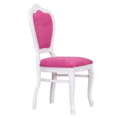 3A Mobilya Pink Oymalı Sandalye - Pembe