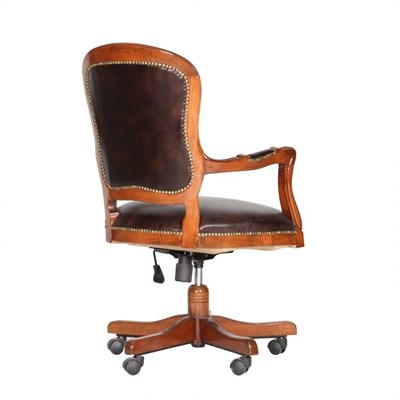 3A CEVİZ DERİ MÜDÜR KOLTUĞU