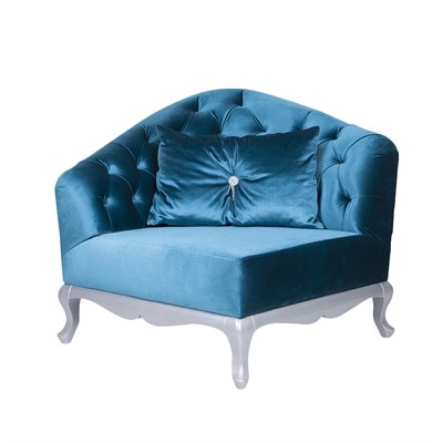 3A Mobilya Osmanlı Turkuazı Berjer