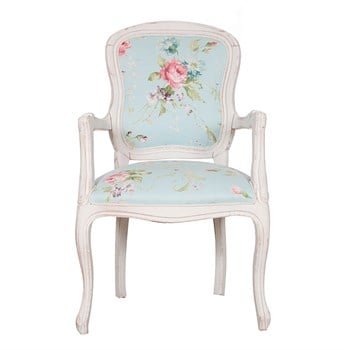 3A Mobilya My Flowers Oymalı Berjer