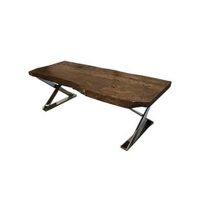 3A Mobilya X Ayak Ağaç Sehpa