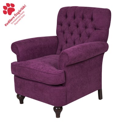 3A Mobilya Elegance Mürdüm Berjer