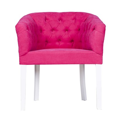 3A Mobilya Full Capitone Pink Berjer - Fuşya