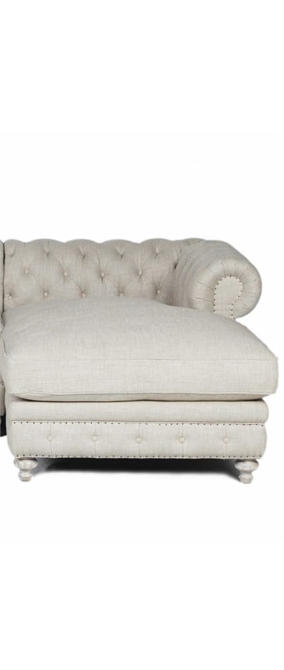 3A Mobilya New White Modern L Kanepe