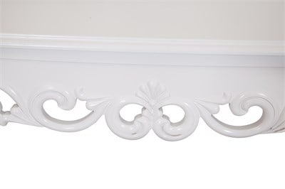 3A Mobilya Le Dantela Dresuar Ve Ayna - Beyaz