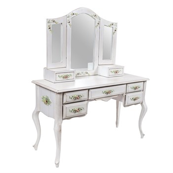 3A Mobilya Royal Makyaj Masası - Beyaz