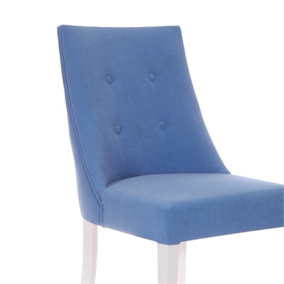 3A Mobilya Blue Word Sandalye - Mavi