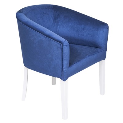 3A Mobilya Deep Blueoval Berjer