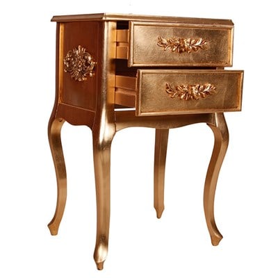 3A Mobilya Lükens Gold Komodin