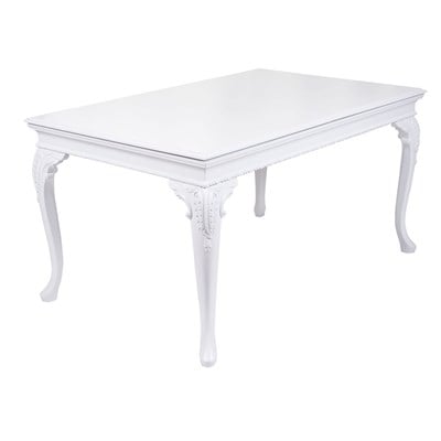 3A Mobilya Oymalı Ayak Lükens Açılır Masa