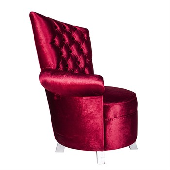 3A Mobilya İkili Love Koltuğu - Kırmızı