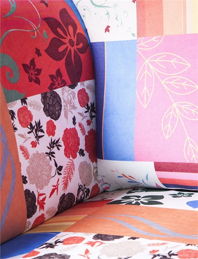 3A Mobilya Patchwork Josephine - Desenli