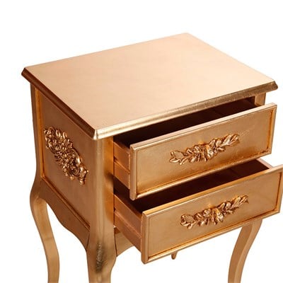 3A Mobilya Lükens Gold Komodin