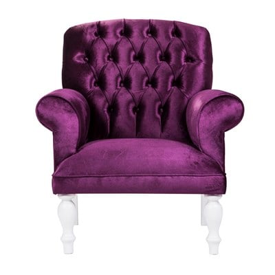 3A Mobilya Capitone Mor Berjer