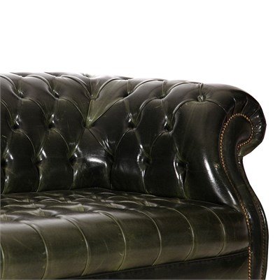 3A Mobilya English Green Chesterfield