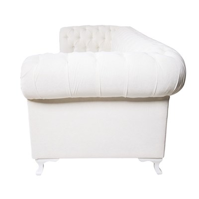 3A Mobilya Whıte Snow Lükens Chesterfield