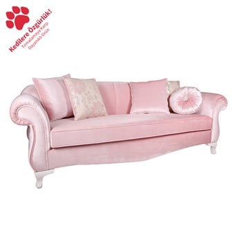 3A Mobilya Pink Prestige Sofa Kanepe