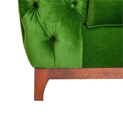 3A Mobilya Be Green Modern İtalyan Design Chesterfield Zümrüt Yeşili