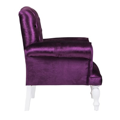 3A Mobilya Capitone Mor Berjer