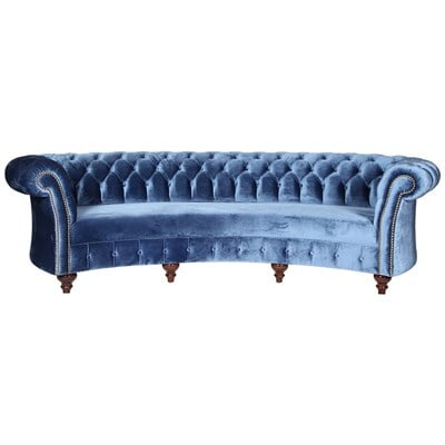 3A Mobilya Blue Chesterfield