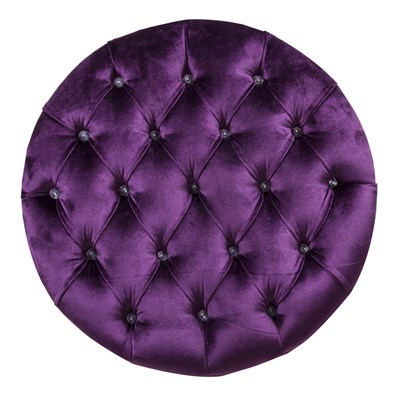 3A Mobilya Kapitone Yuvarlak Puf - 85 cm