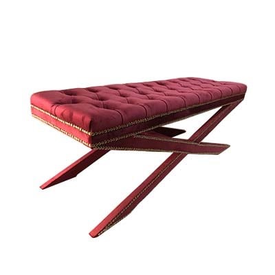 3A Mobilya New Puf - Bordo