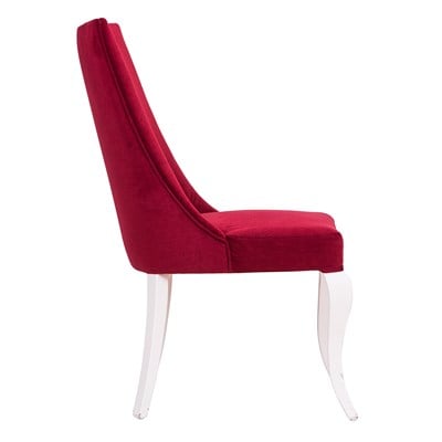 3A Mobilya Red Fire Sandalye - Kırmızı