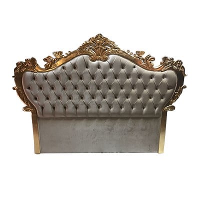 3A Mobilya Masif El Oyması Yatak Başı