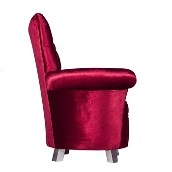 3A Mobilya İkili Love Koltuğu - Kırmızı