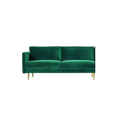 3A Mobilya Dark Green L Kanepe - Modern