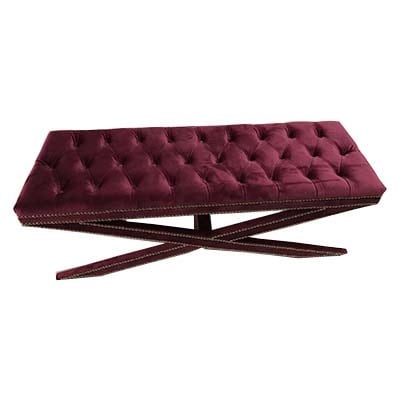 3A Mobilya New Puf - Bordo