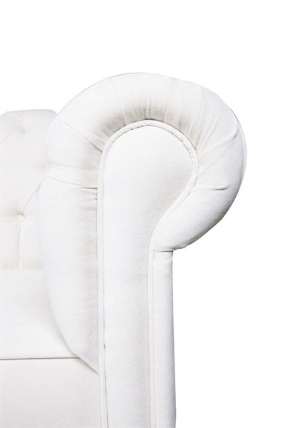 3A Mobilya Whıte Snow Lükens Chesterfield